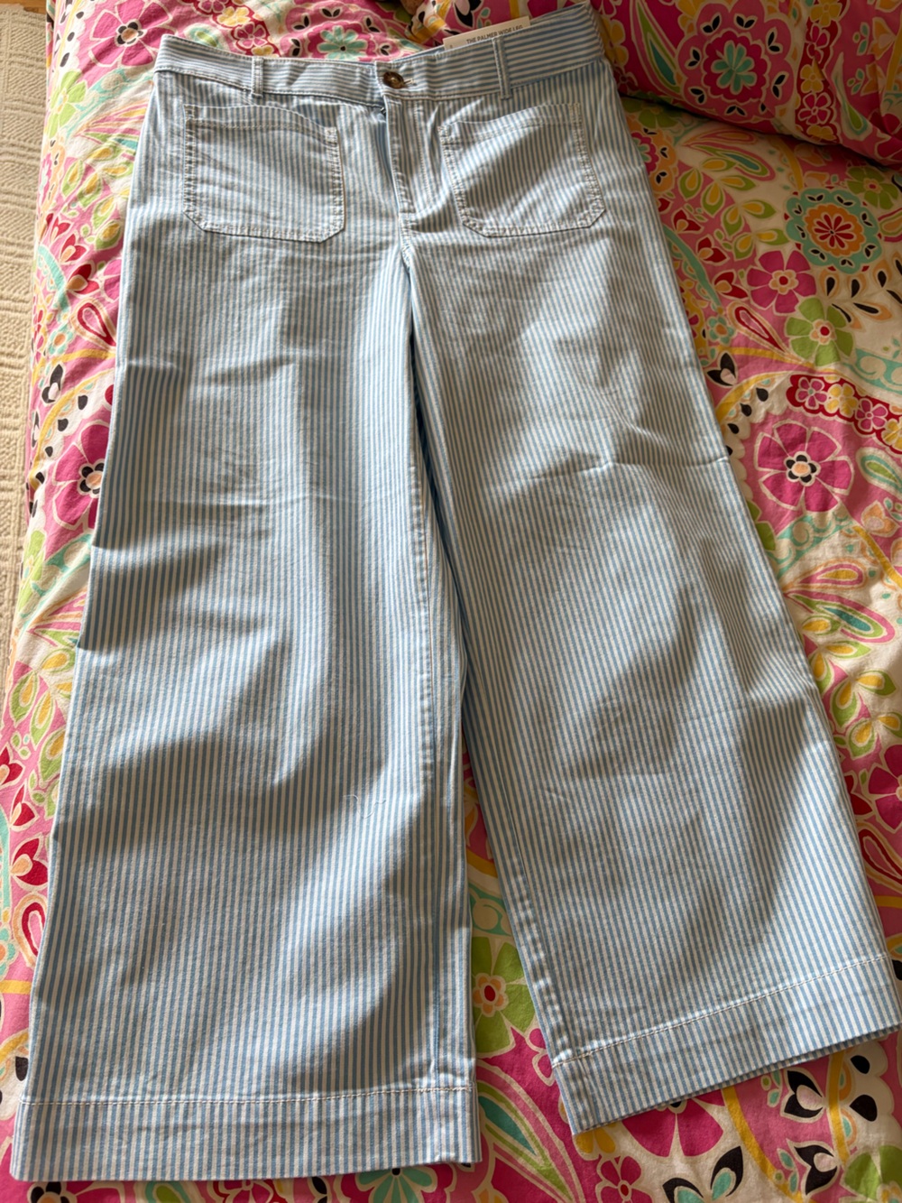 LOFT The Palmer Wide Leg Pant